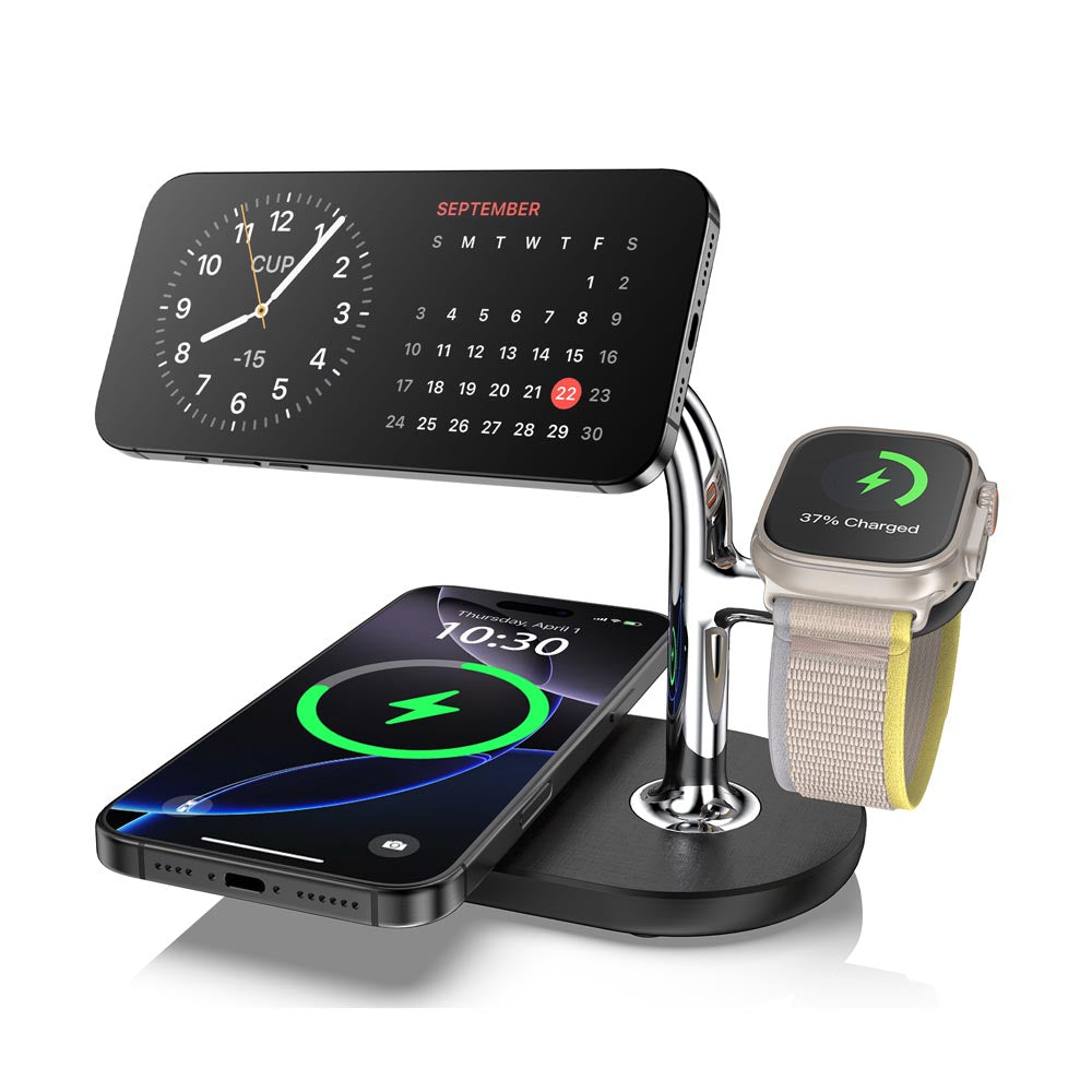 Elecdov CE15 3 In 1 Charging Station Multi-functional Integrated Magnetic Charging Station