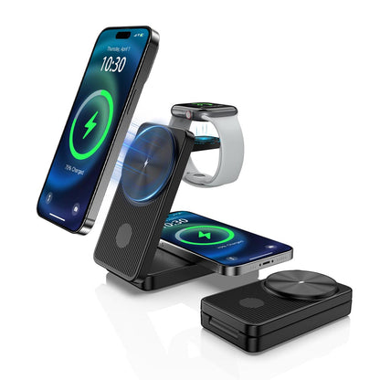 Elecdov CE10A 3 In 1 Charging Multi-functional Integrated Magnetic Charging Station