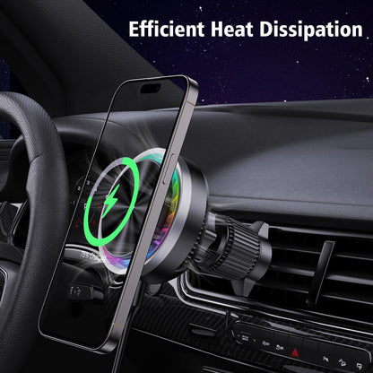 Elecdov CE05 Magnetic wireless car charger Efficient Heat Dissipation