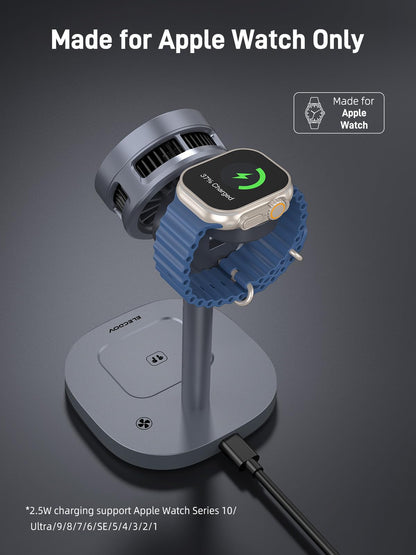 Elecdov Magnetic Qi2 Wireless Charging Station for Apple Devices